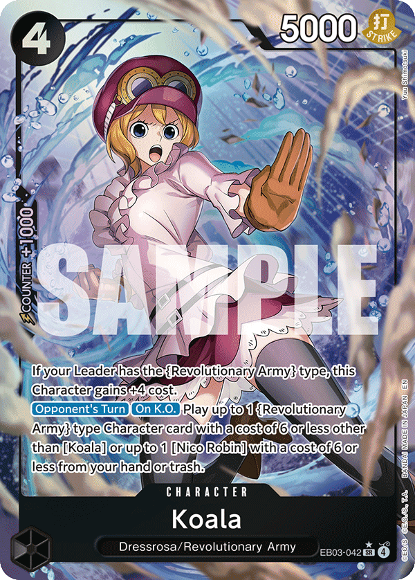 Koala (Alternate Art) EB03-042 One Piece card