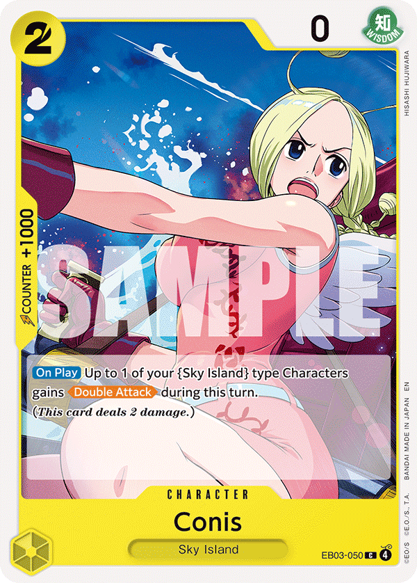 Conis EB03-050 One Piece card