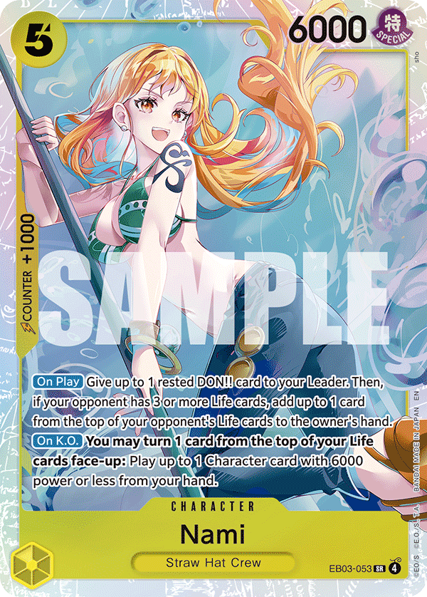Nami (053) EB03-053 One Piece card