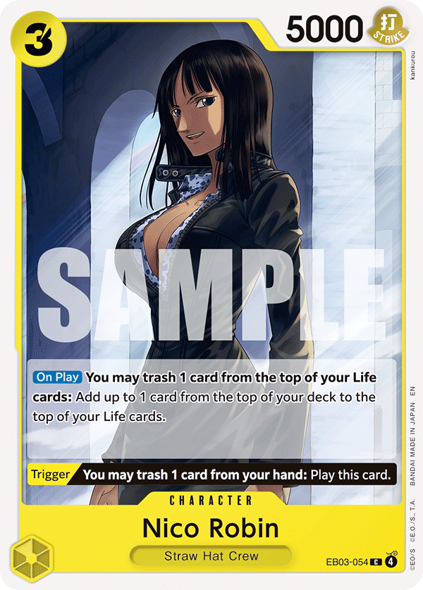 Nico Robin (054) EB03-054 One Piece card