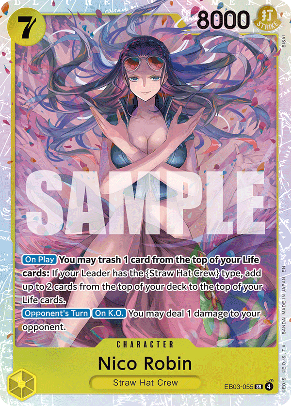 Nico Robin (055) EB03-055 One Piece card