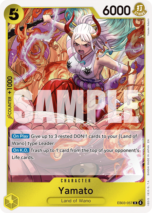 Yamato EB03-057 One Piece card