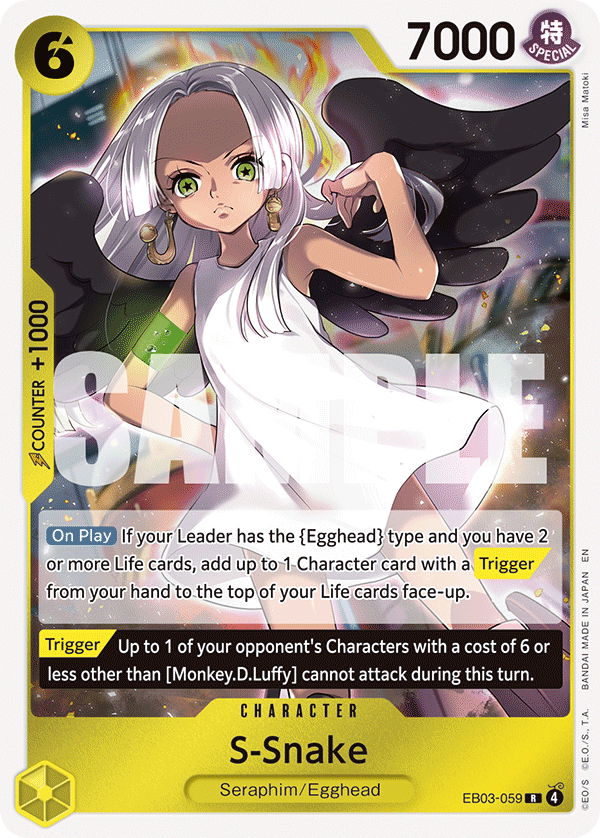 S-Snake EB03-059 One Piece card