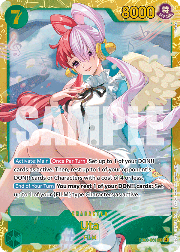 Uta (061) EB03-061 One Piece card