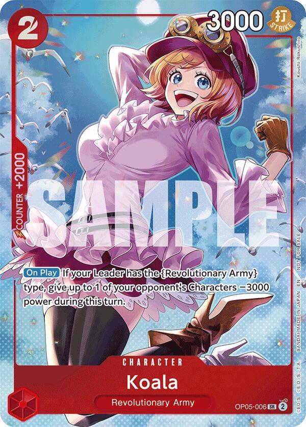 Koala - OP05-006 OP05-006 One Piece card