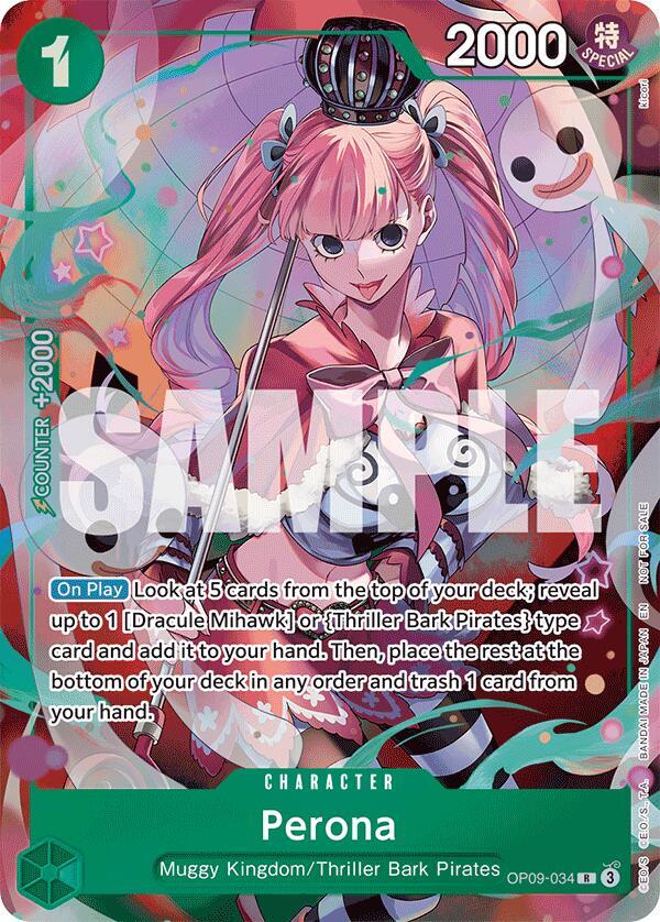 Perona - OP09-034 OP09-034 One Piece card