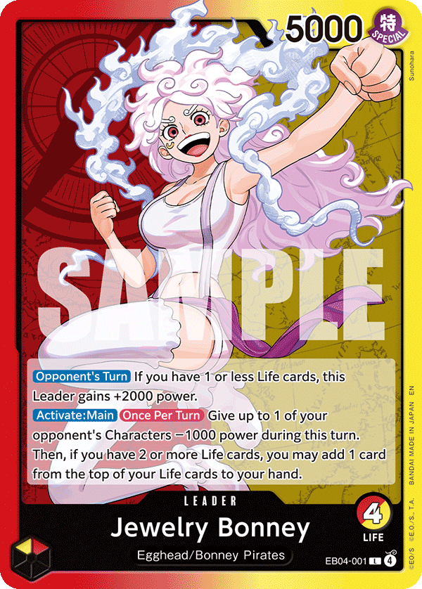 Jewelry Bonney (EB04-001) EB04-001 One Piece card