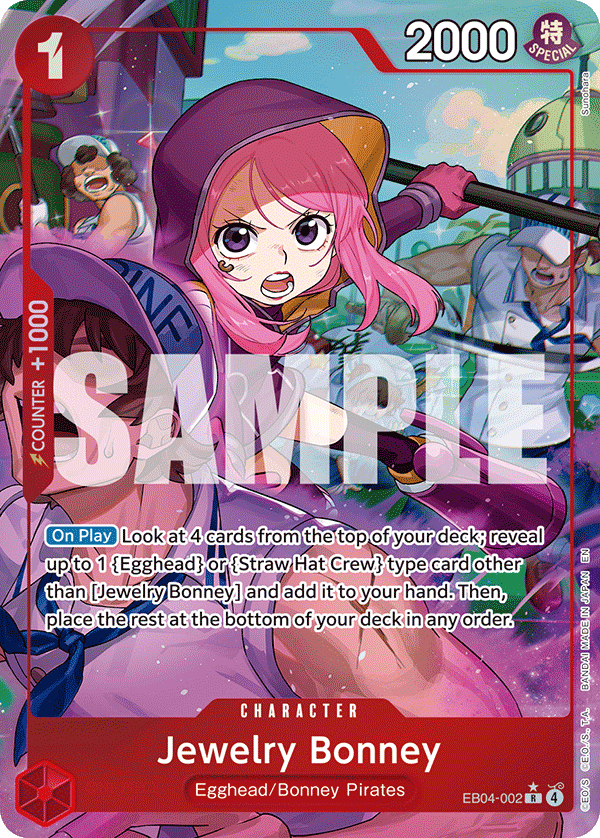 Jewelry Bonney (EB04-002) (Alternate Art) EB04-002 One Piece card