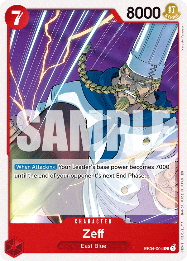 Zeff EB04-004 One Piece card