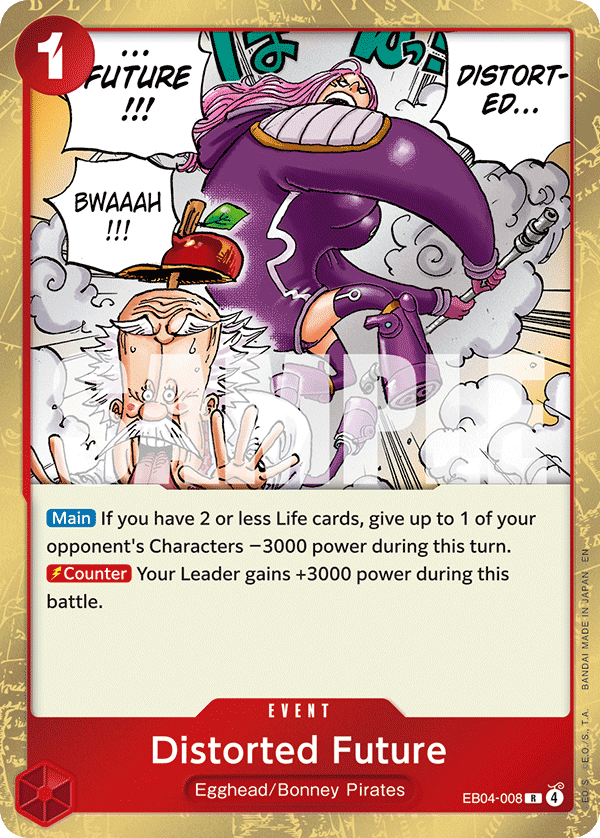 Distorted Future EB04-008 One Piece card
