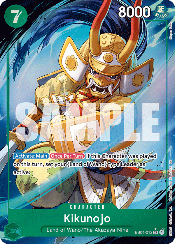 Kikunojo - EB04-012 (Alternate Art) EB04-012 One Piece card