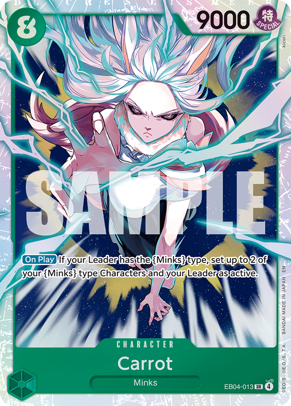 Carrot EB04-013 One Piece card