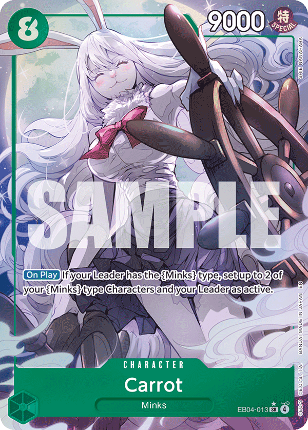 Carrot (Alternate Art) EB04-013 One Piece card