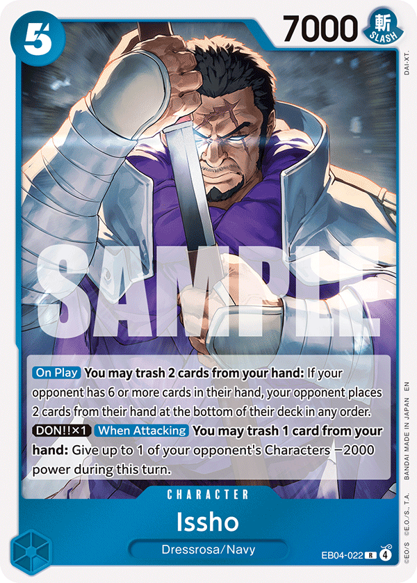 Issho - EB04-022 EB04-022 One Piece card