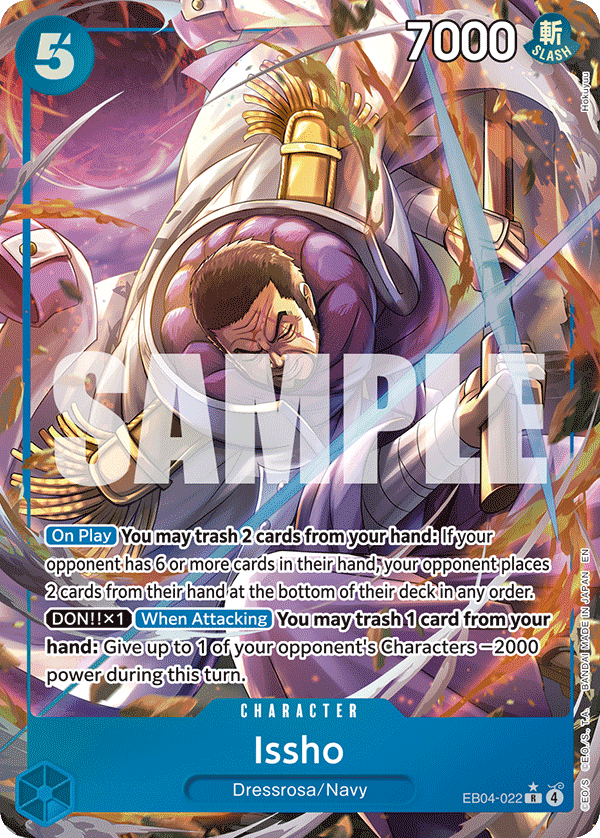 Issho - EB04-022 (Alternate Art) EB04-022 One Piece card