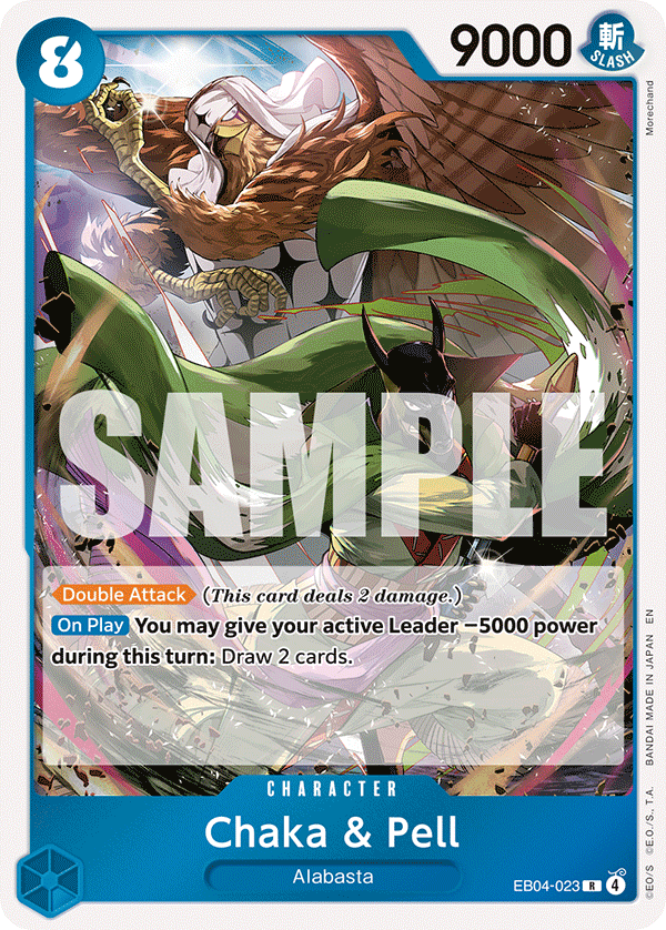 Chaka & Pell - EB04-023 EB04-023 One Piece card