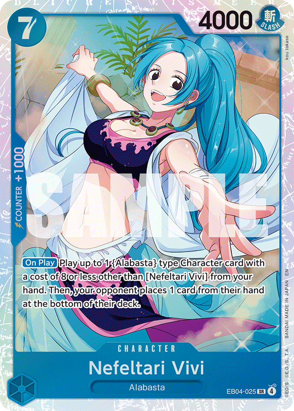 Nefeltari Vivi EB04-025 One Piece card