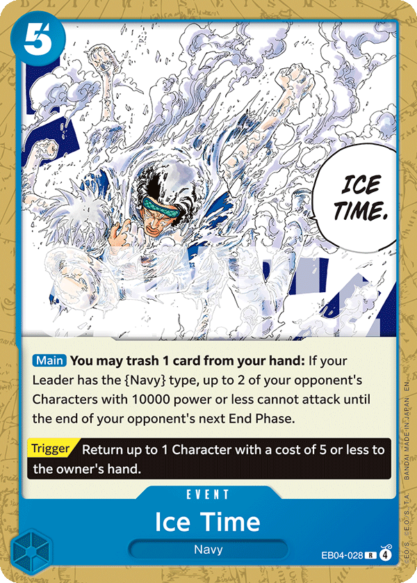 Ice Time EB04-028 One Piece card