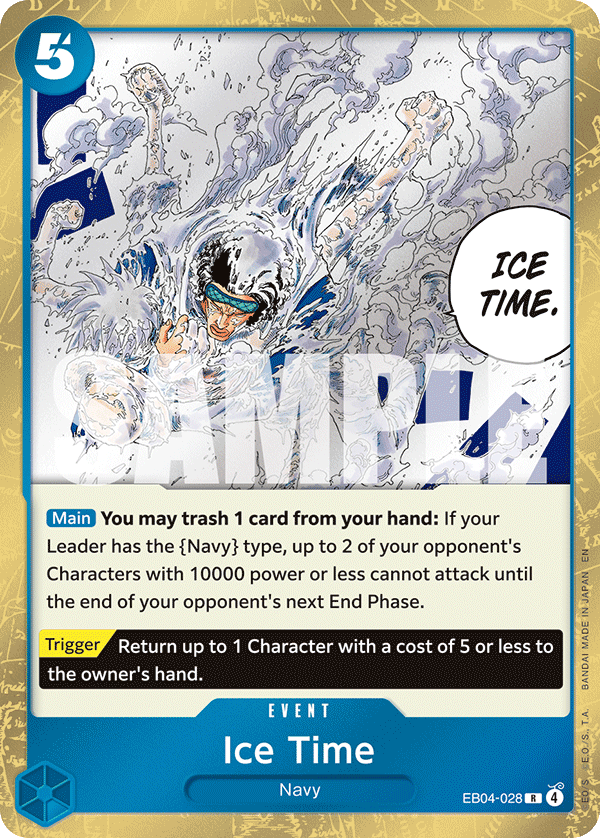 Ice Time EB04-028 One Piece card