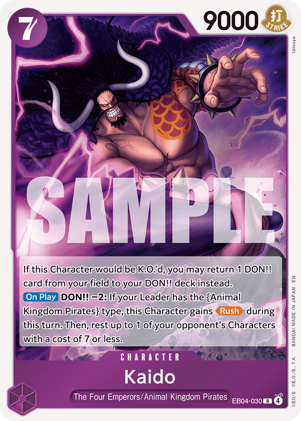 Kaido EB04-030 One Piece card