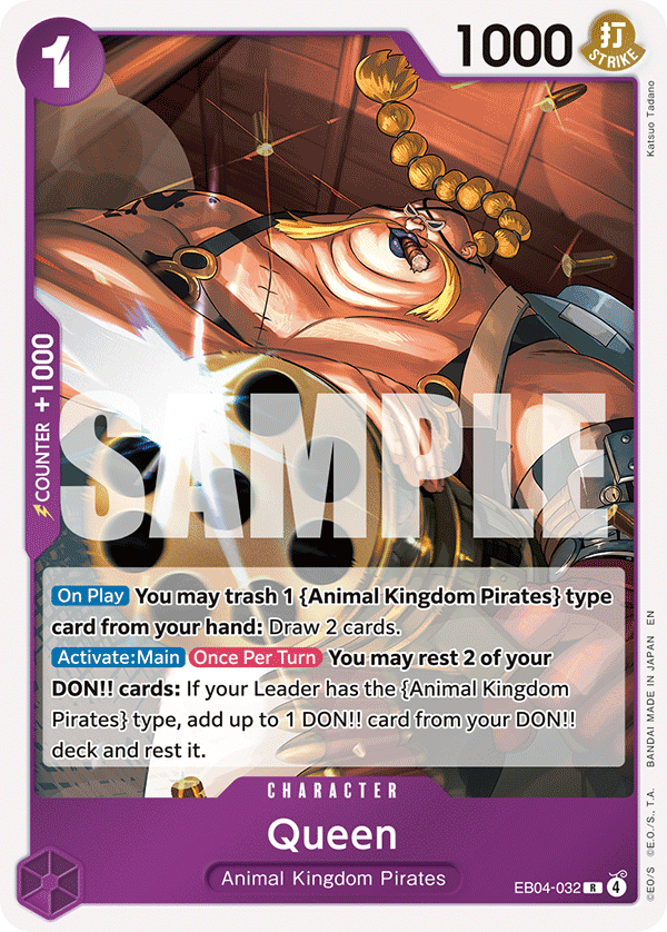 Queen EB04-032 One Piece card