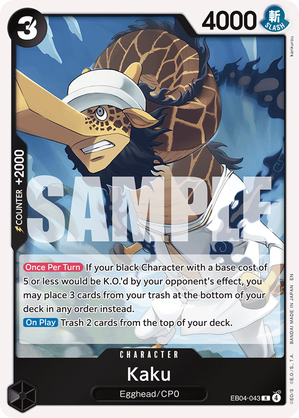 Kaku EB04-043 One Piece card