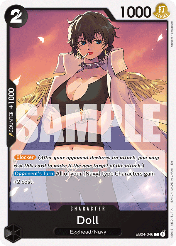 Doll EB04-046 One Piece card