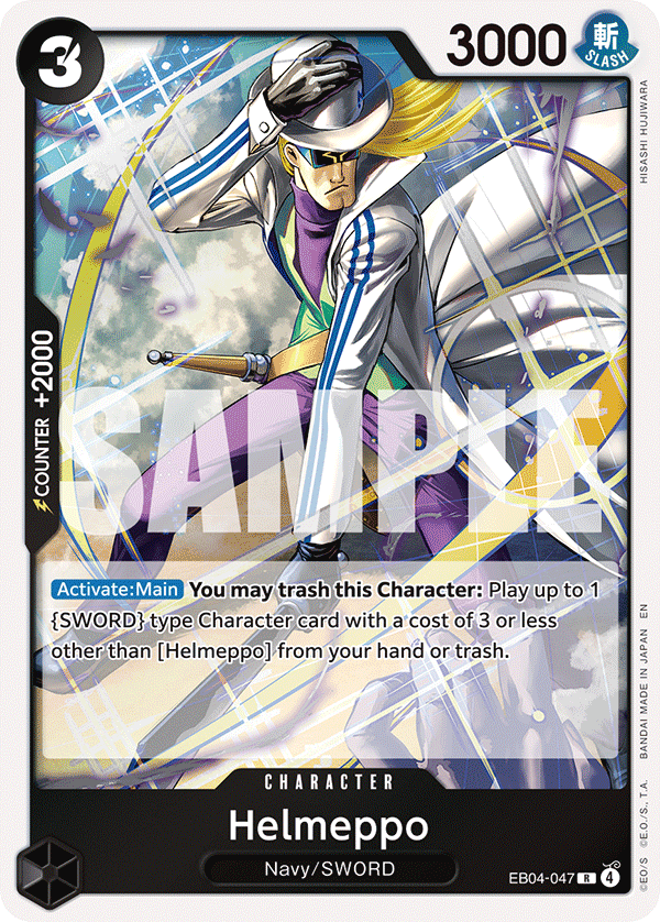Helmeppo EB04-047 One Piece card