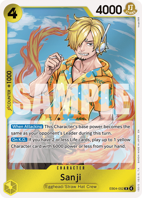 Sanji (EB04-052) EB04-052 One Piece card