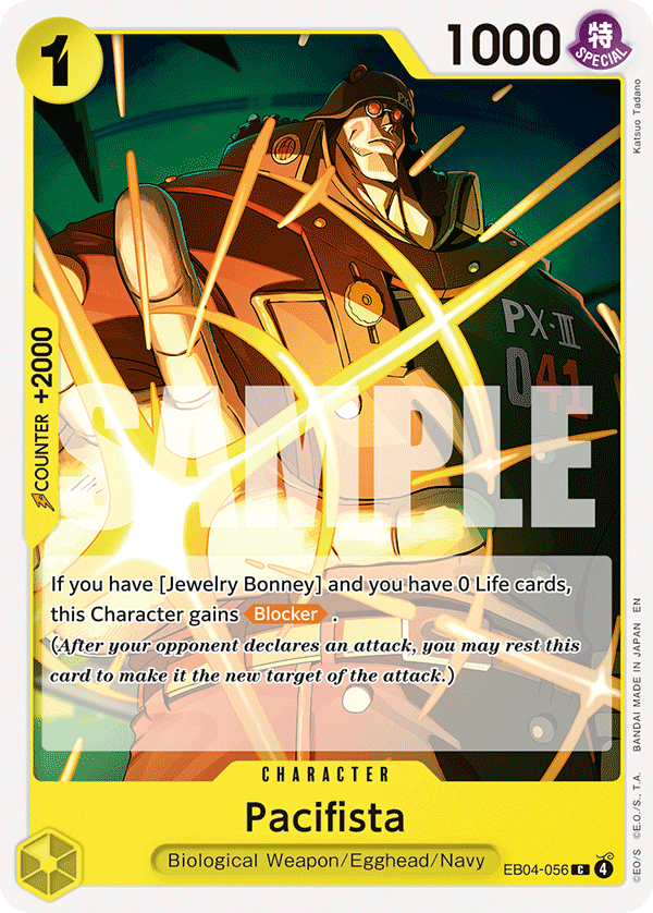 Pacifista EB04-056 One Piece card