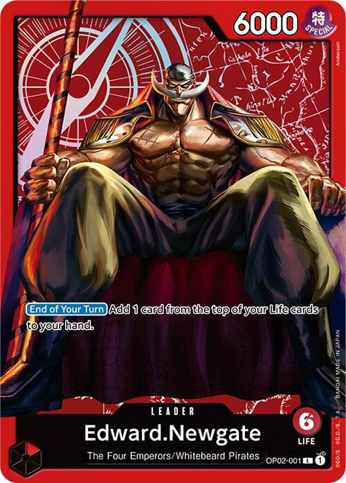 Edward.Newgate (Special Goods Set -Former Four Emperors-) OP02-001 One Piece card