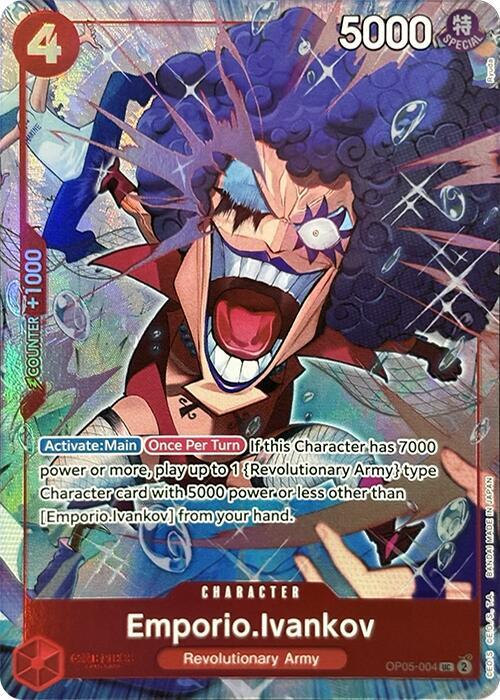 Emporio.Ivankov (Premium Card Collection -Best Selection Vol. 3-) OP05-004 One Piece card