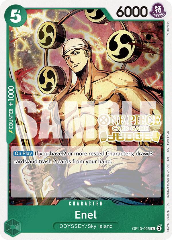 Enel (Judge Pack Vol. 6) OP10-025 One Piece card