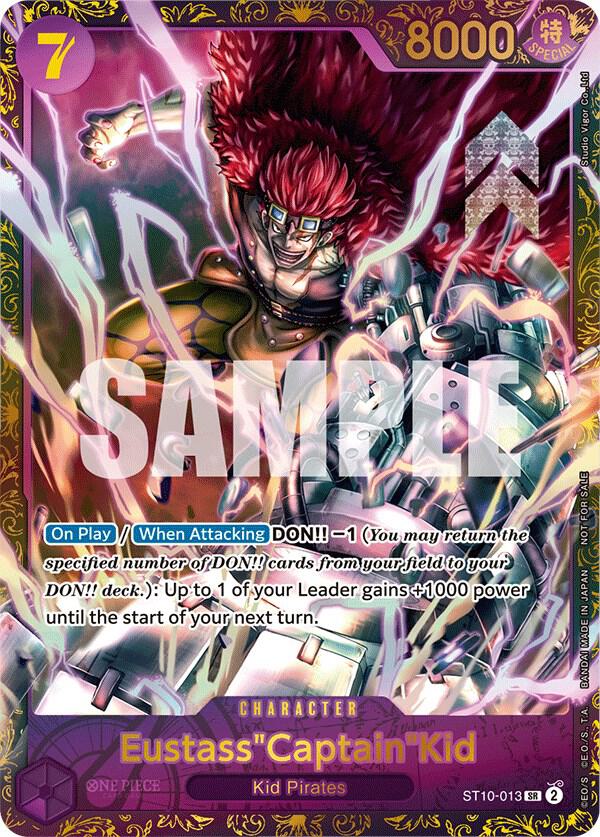 Eustass"Captain"Kid - ST10-013 ST10-013 One Piece card