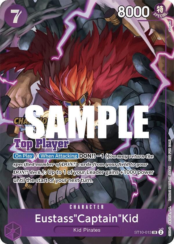 Eustass"Captain"Kid (CS 2023 Top Players Pack) ST10-013 One Piece card