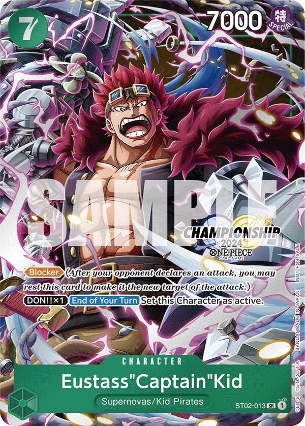 Eustass"Captain"Kid (CS 2024 Celebration Pack) ST02-013 One Piece card