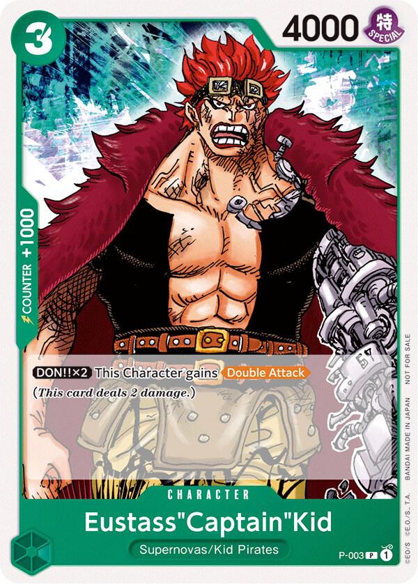 Eustass"Captain"Kid (Promotion Pack 2022) P-003 One Piece card
