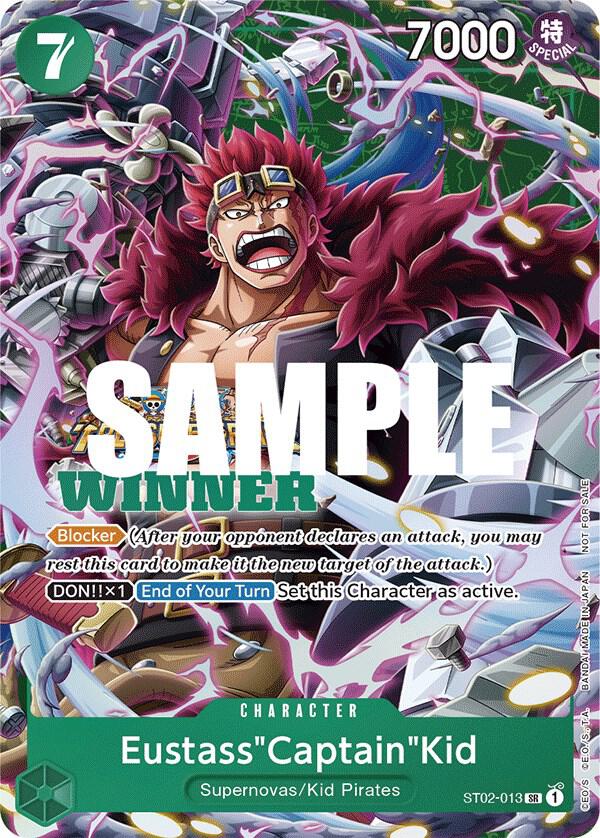Eustass"Captain"Kid (Winner Pack Vol. 5) ST02-013 One Piece card