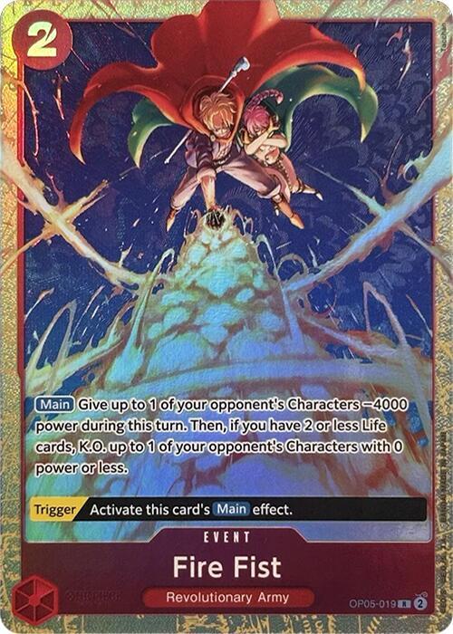 Fire Fist (Premium Card Collection -Best Selection Vol. 2-) OP05-019 One Piece card