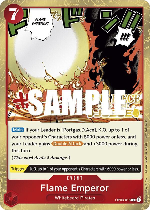 Flame Emperor (Judge Pack Vol. 2) OP03-016 One Piece card