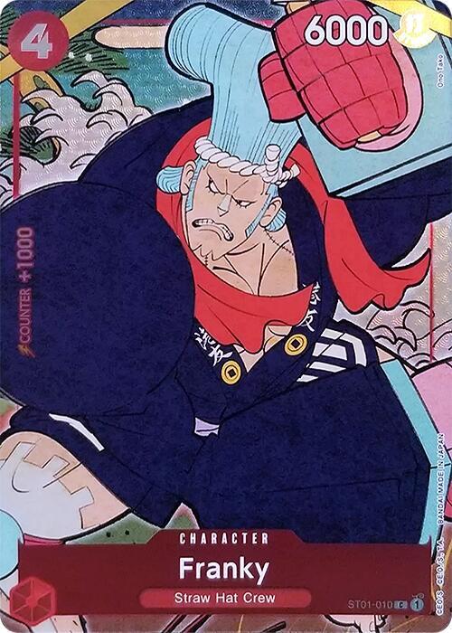 Franky (English Version 1st Anniversary Set) ST01-010 One Piece card