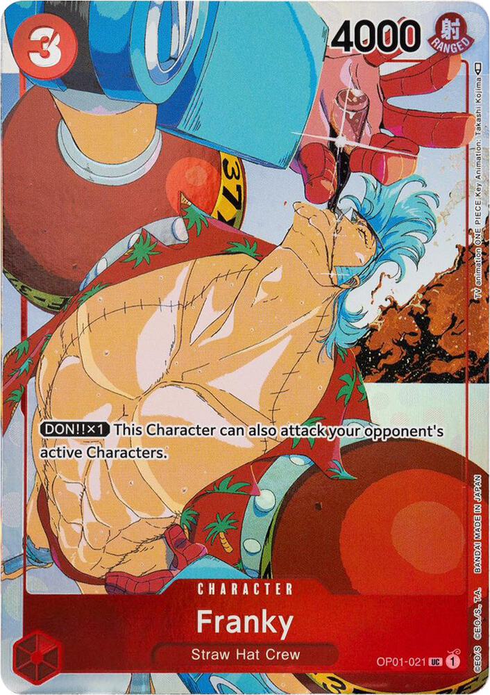 Franky (Gift Collection 2023) OP01-021 One Piece card