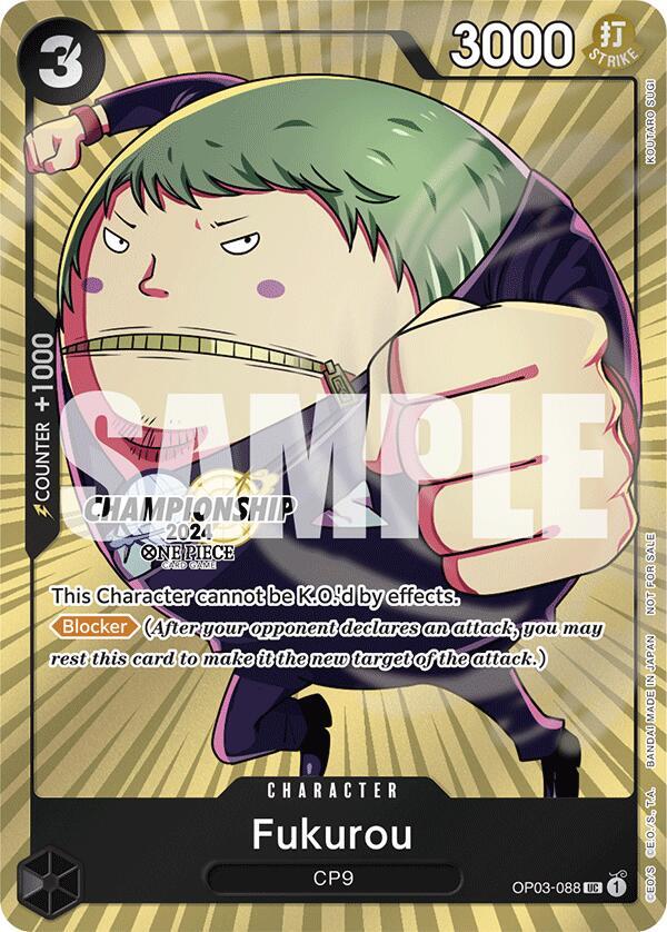 Fukurou (CS 2024 Celebration Pack) OP03-088 One Piece card