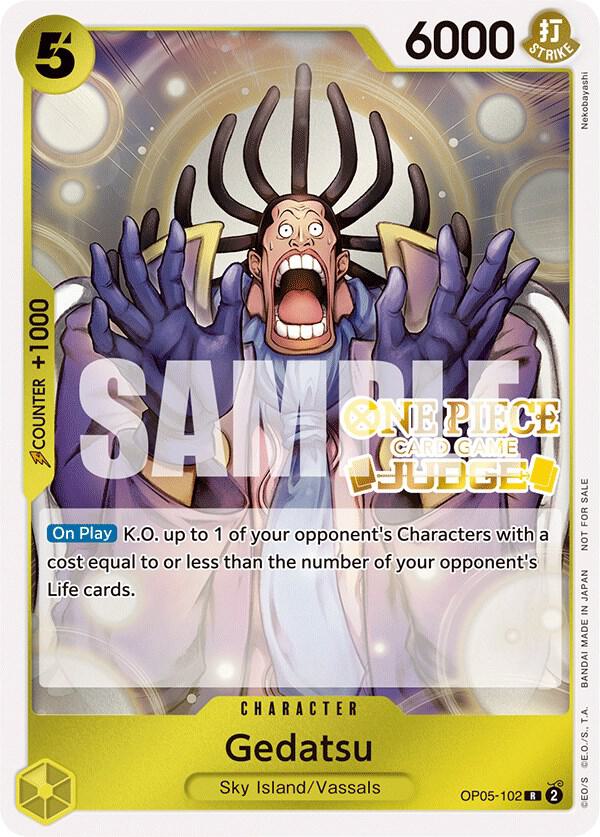 Gedatsu (Judge Pack Vol. 3) OP05-102 One Piece card