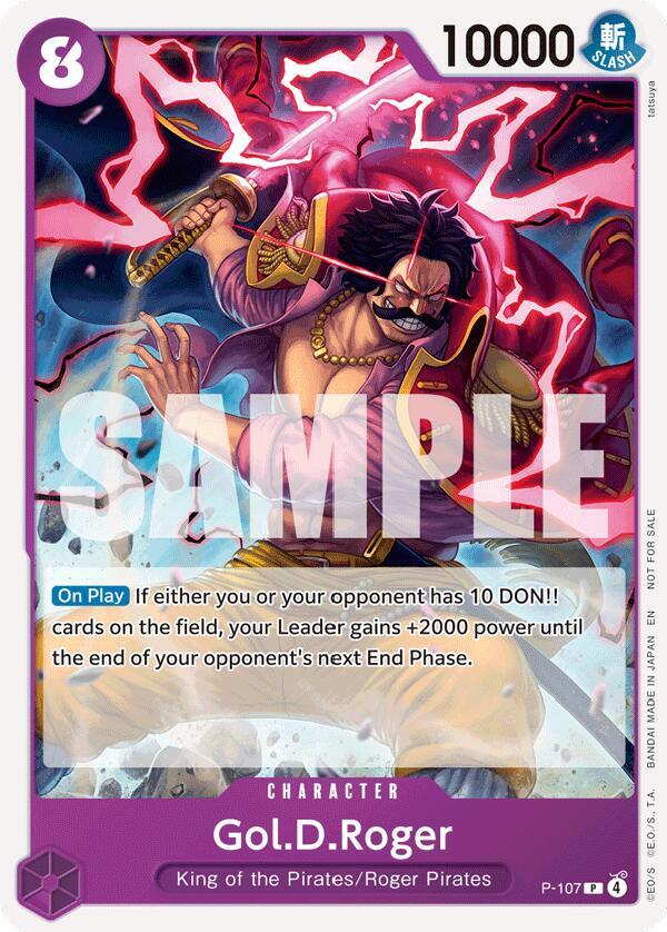 Gol.D.Roger (Store Tournament 2025 Vol. 4) P-107 One Piece card