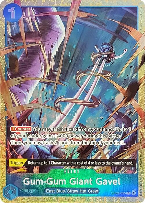 Gum-Gum Giant Gavel (Premium Card Collection -Best Selection Vol. 2-) OP03-055 One Piece card