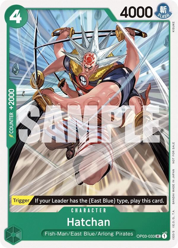 Hatchan (Tournament Pack Vol. 6) OP03-033 One Piece card