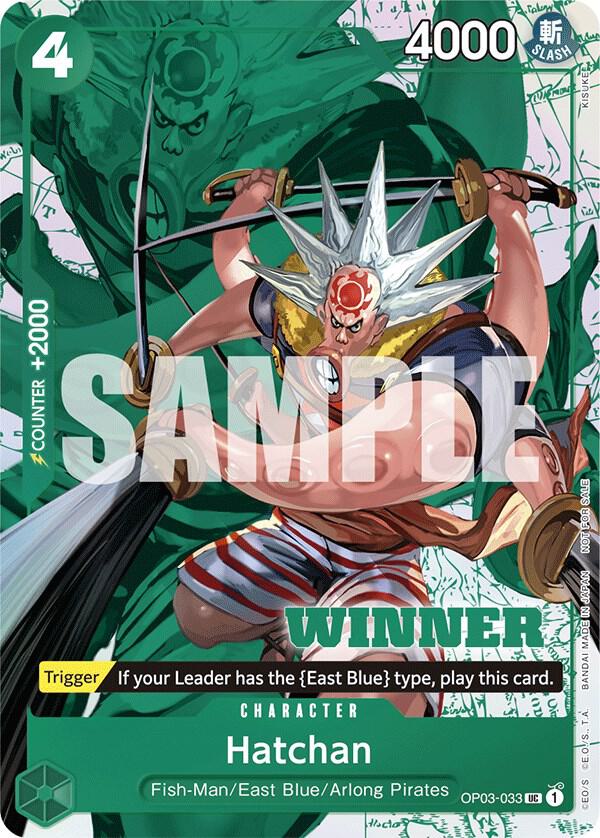 Hatchan (Winner Pack Vol. 6) OP03-033 One Piece card