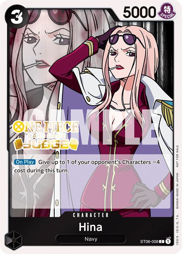 Hina (Judge Pack Vol. 3) ST06-008 One Piece card