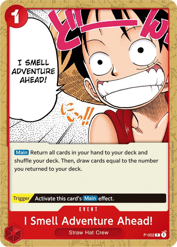 I Smell Adventure Ahead! (Promotion Pack 2022) P-002 One Piece card